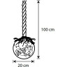 Шар подвесной LUCA LIGHTING, на батарейках, 100*20 см 85464